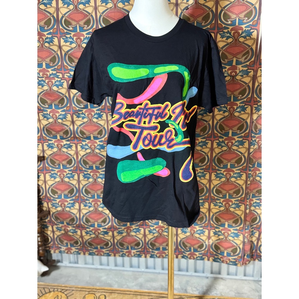 Rod Wave Beautiful Mind Tour Black T-Shirt Concert Tee Music Small
